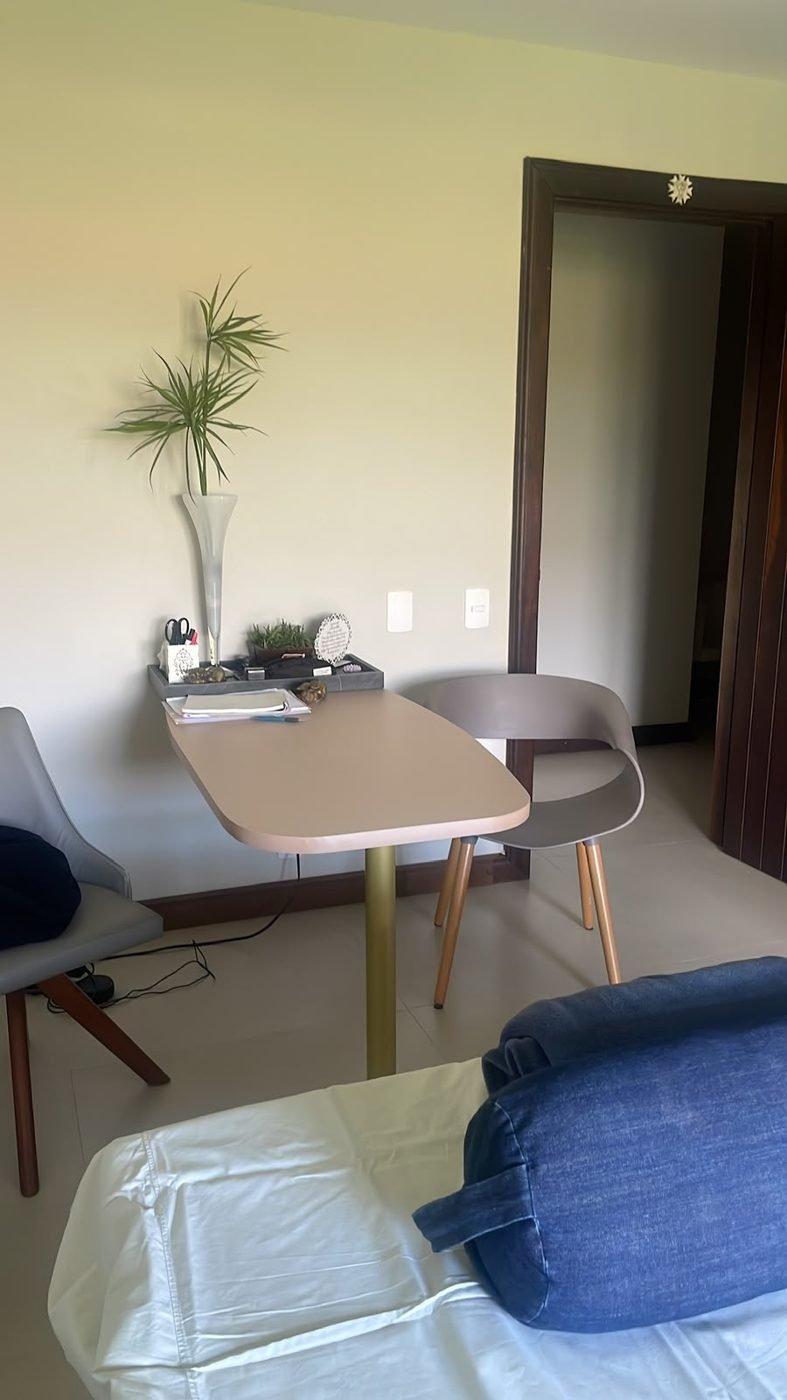 Sala de atendimento do consultório da Dra. Simone Zanon